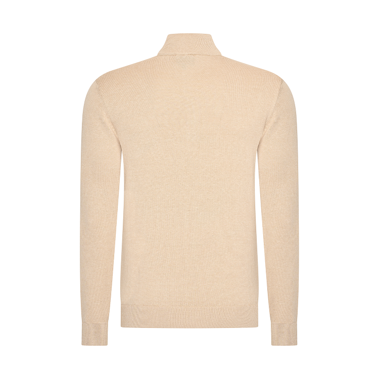 THE BELFORT HALF-ZIP - DESERT SAND