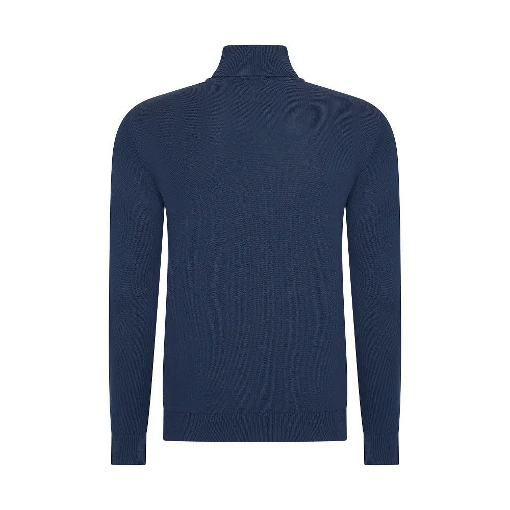 THE BELFORT TURTLENECK - MIDNIGHT BLUE