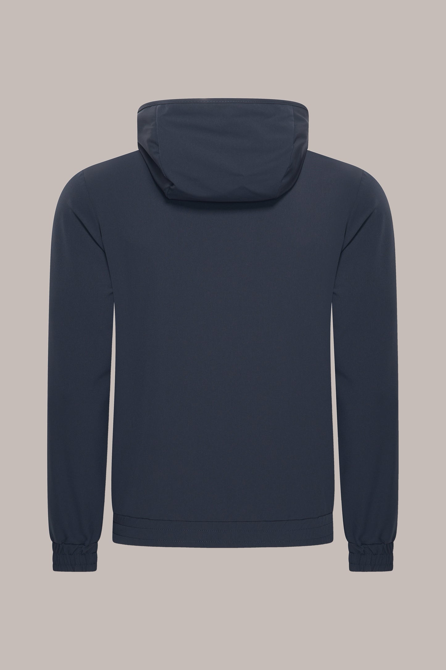 MAESON Hooded Tech Stretch Vest Royal Navy — achteraanzicht