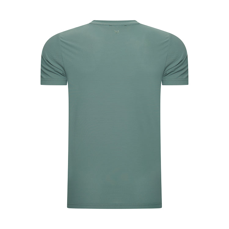 T-SHIRT SILKTOUCH PIQUE - FROSTED OLIVE