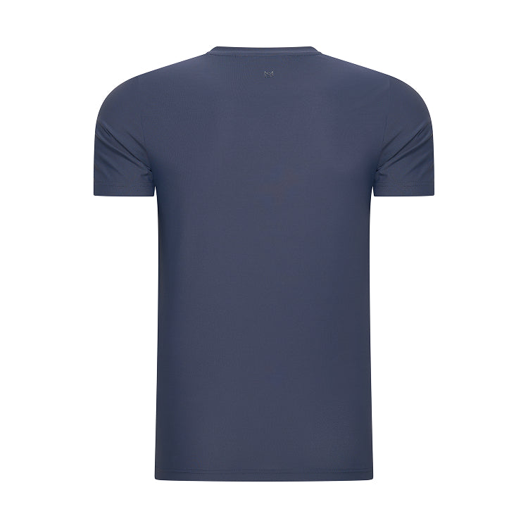T-SHIRT SILKTOUCH PIQUE - MIDNIGHT BLUE