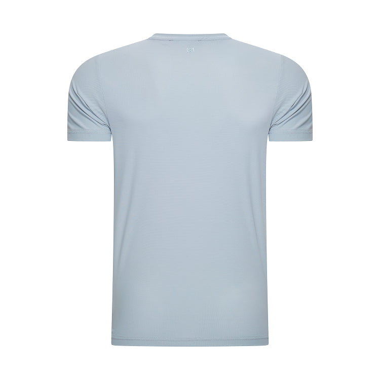 T-SHIRT SILKTOUCH PIQUE - SLATE GREY