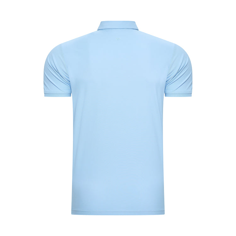 POLO SILKTOUCH PIQUE - AZURE BLUE