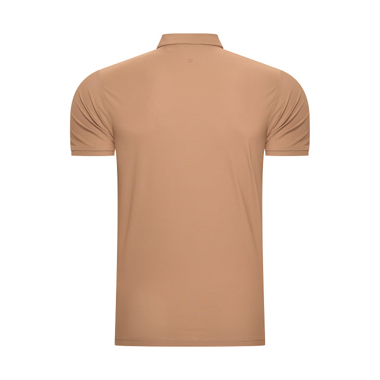 POLO SILKTOUCH PIQUE - MOCHA SAND