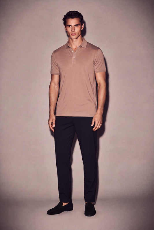 MAESON Polo Modal Essence Ember Sand — model, foto 1