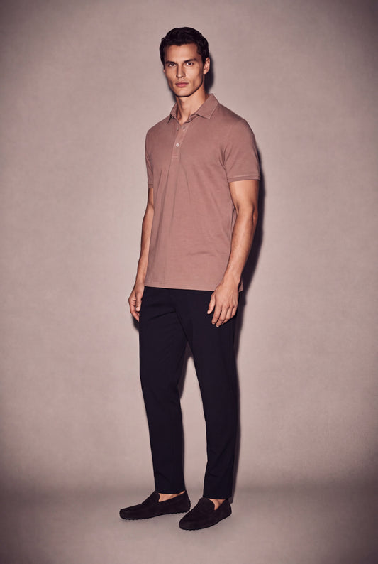 MAESON Polo Modal Essence Soft Mocha — model, foto 1