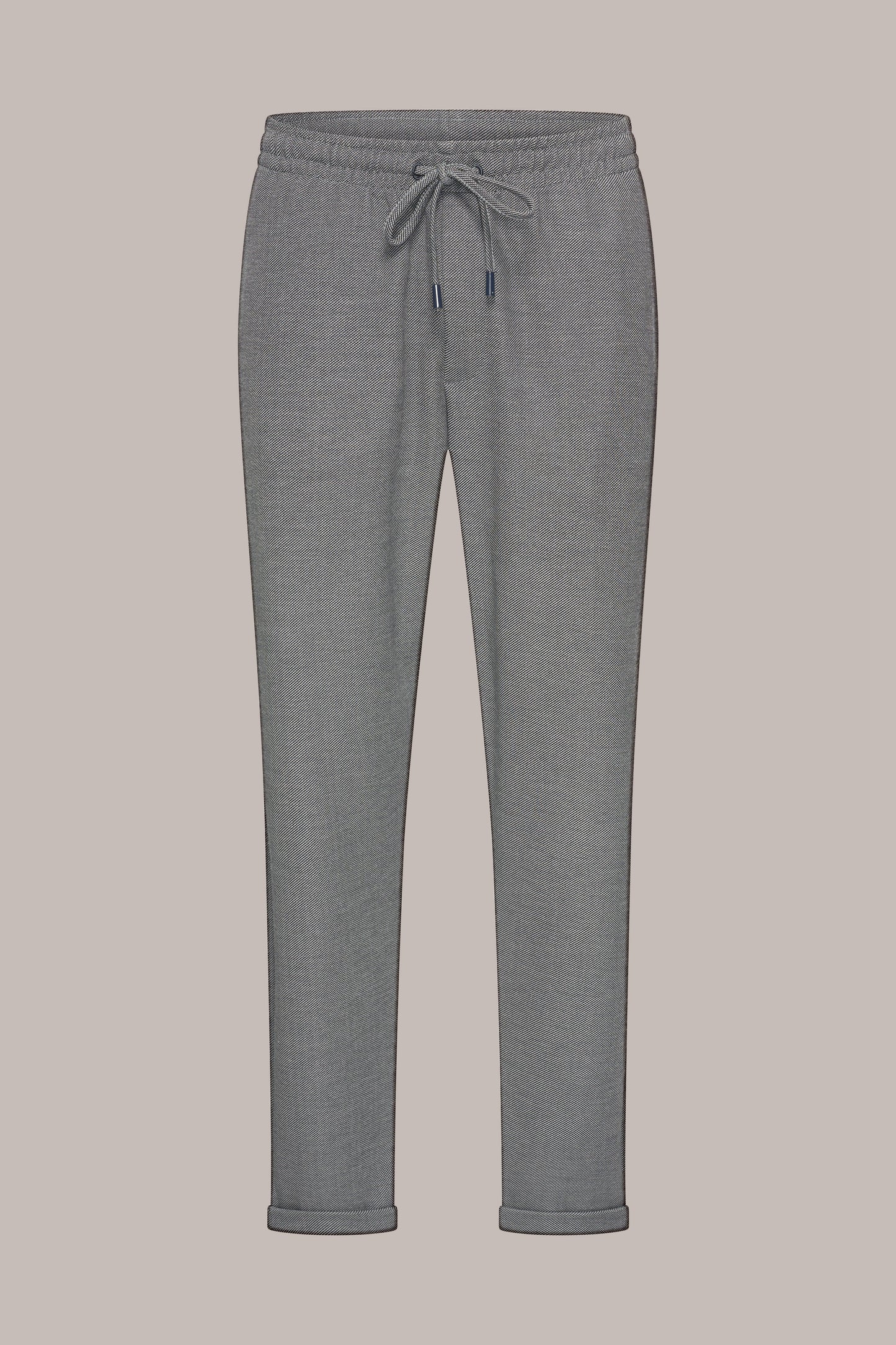 MAESON Knitted Jogg Pants Midnight Blue — vooraanzicht