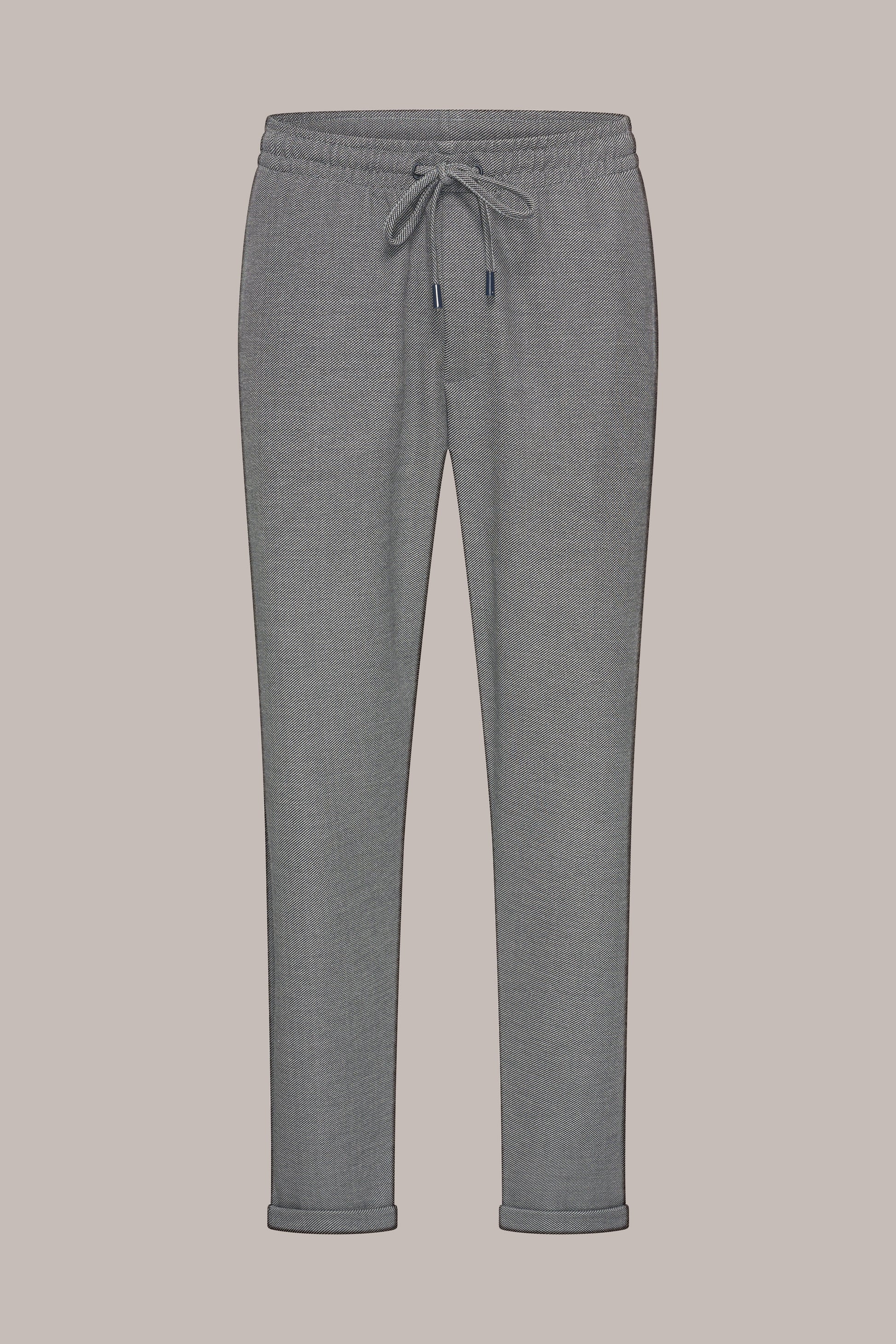 MAESON Knitted Jogg Pants Midnight Blue — vooraanzicht