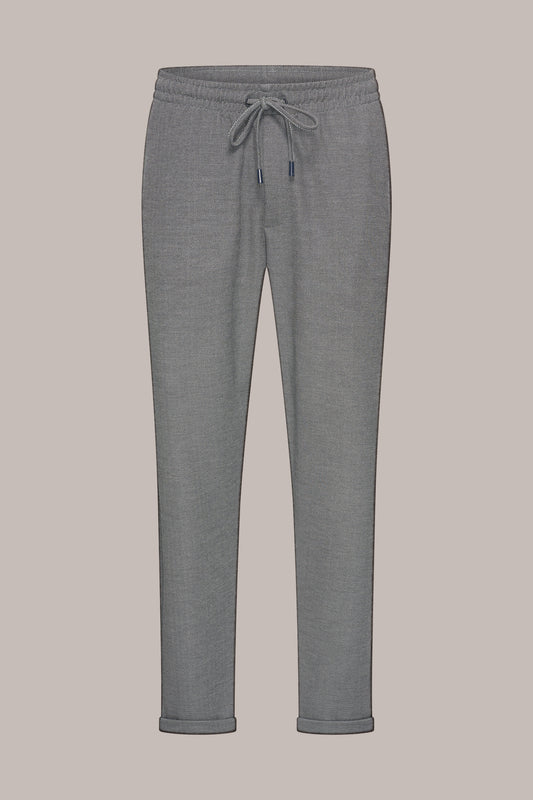 MAESON Knitted Jogg Pants Midnight Blue — vooraanzicht