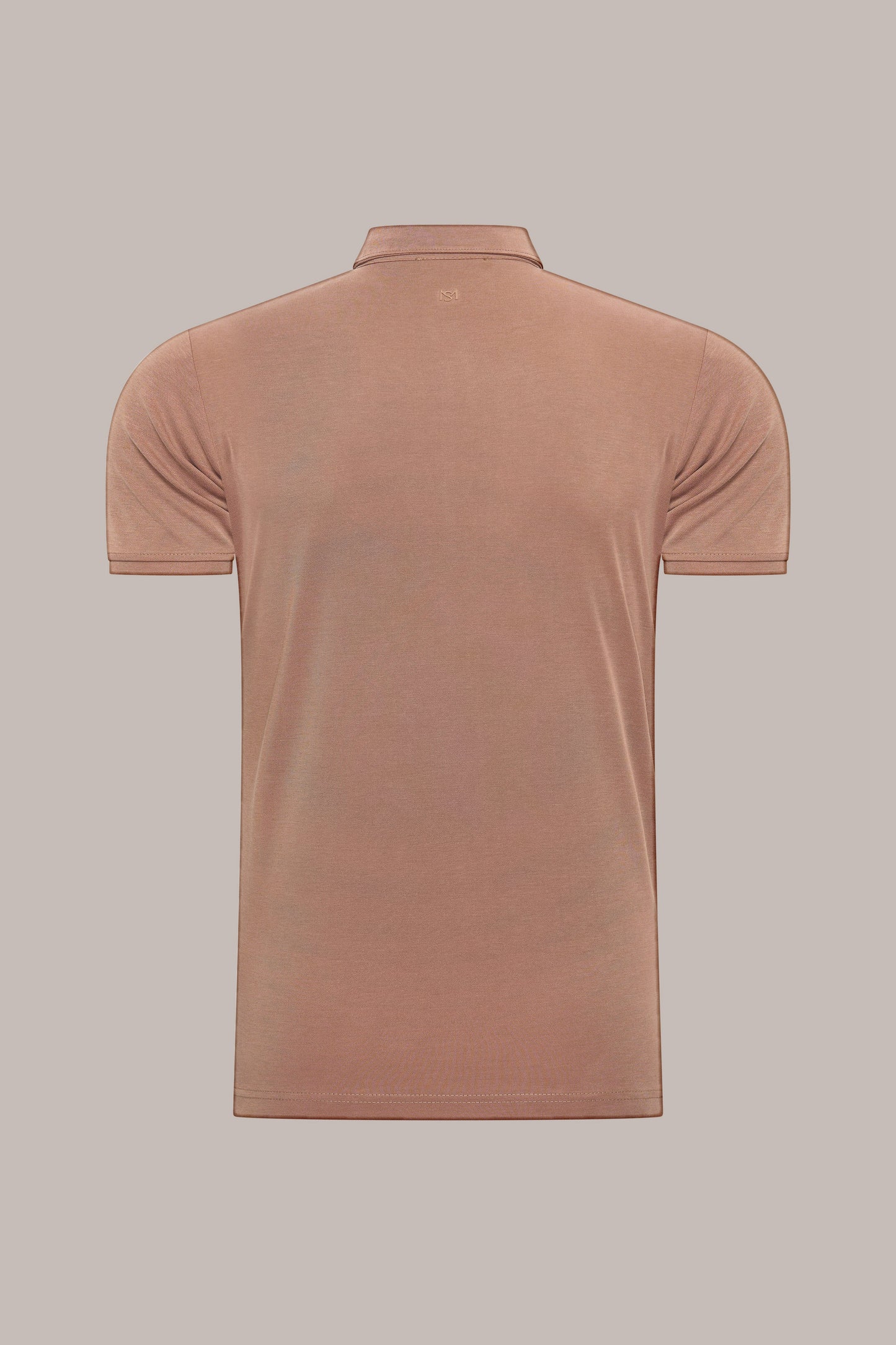 MAESON Polo Modal Essence Ember Sand — achteraanzicht