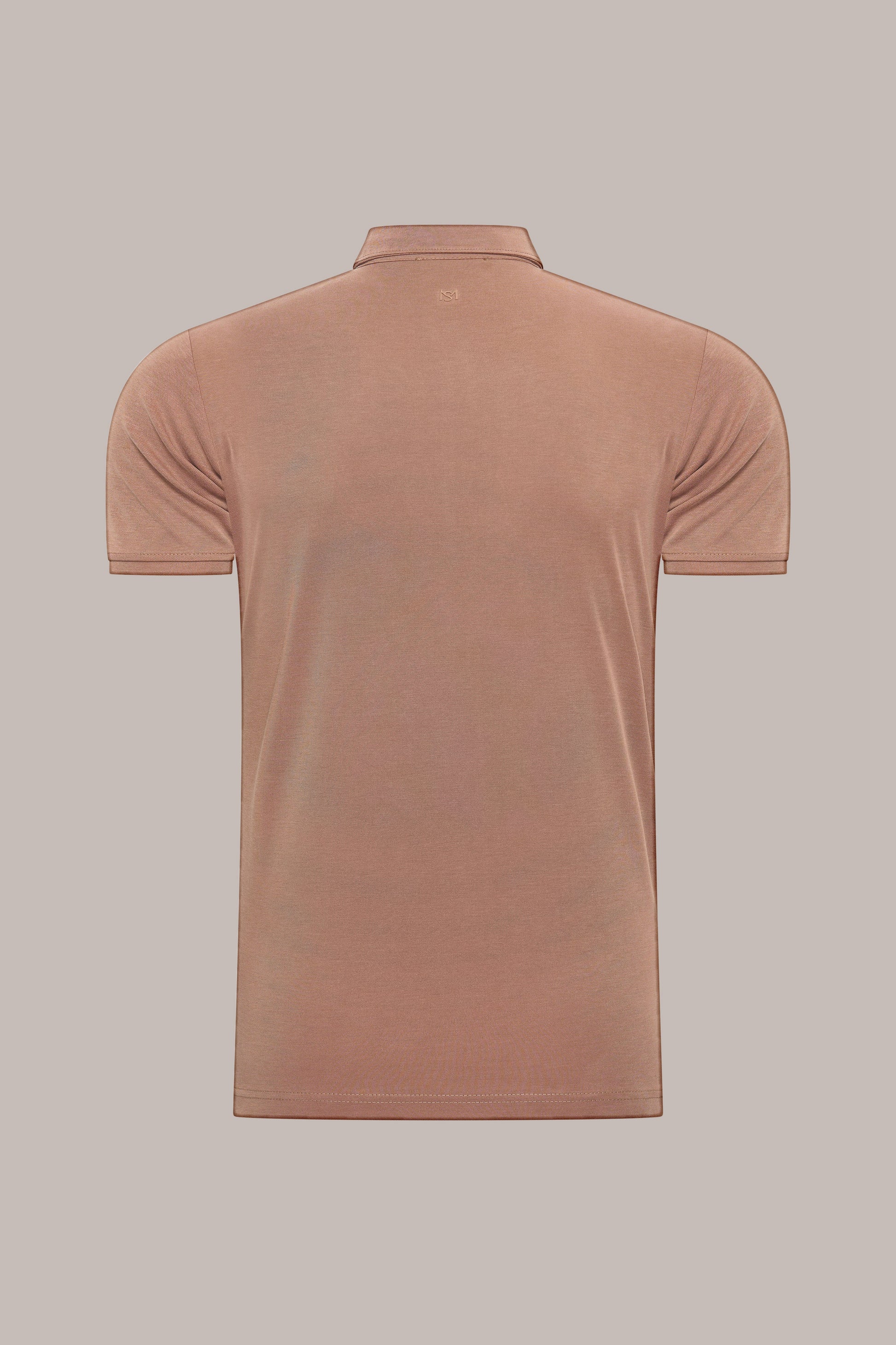 MAESON Polo Modal Essence Ember Sand — achteraanzicht