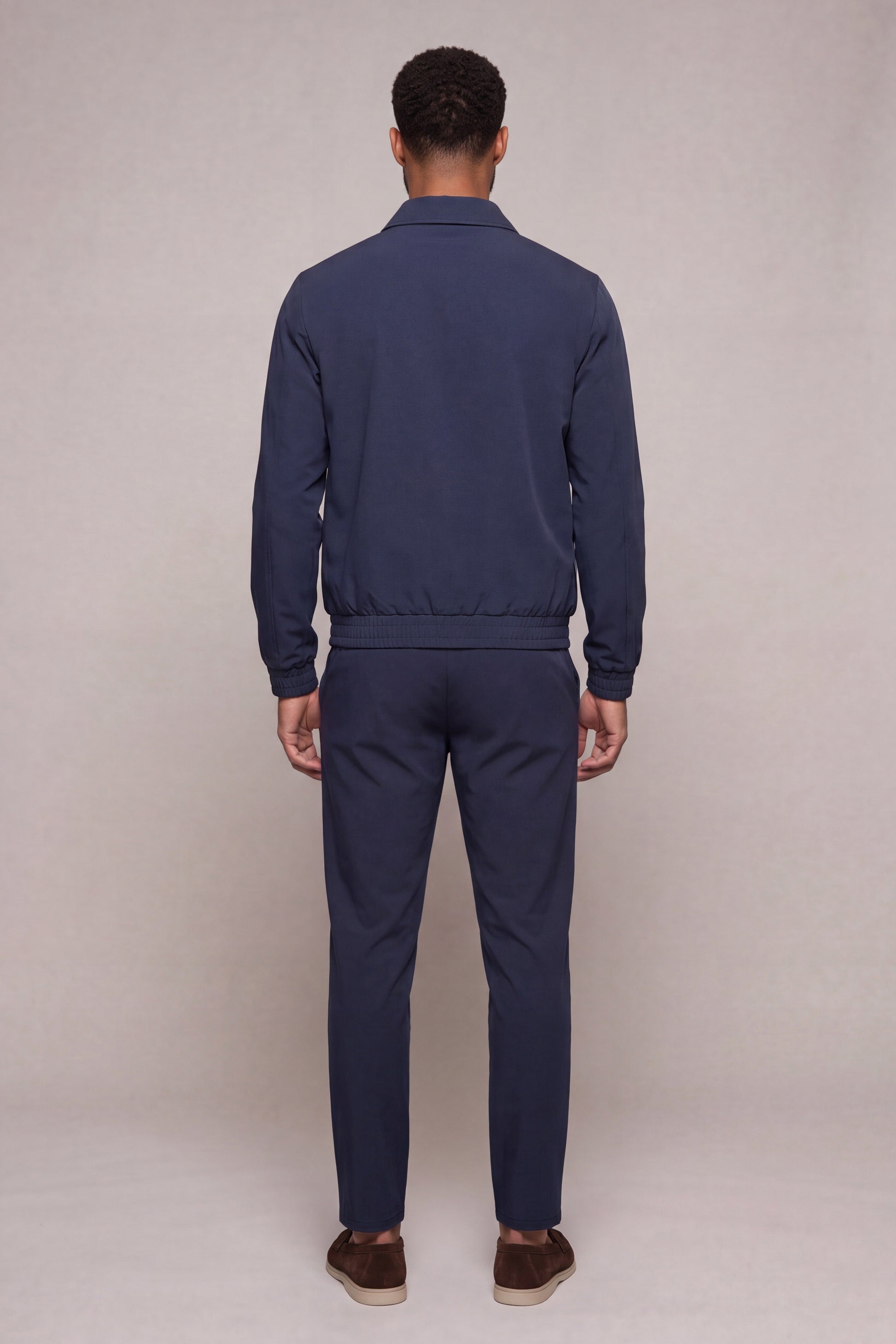 MAESON Tech Stretch Vest Royal Navy — detail