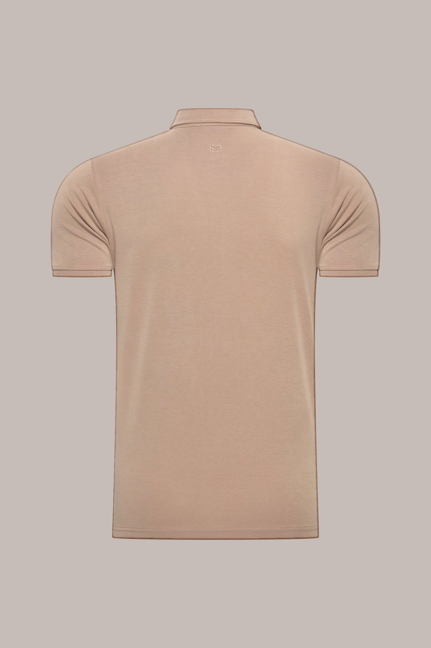 MAESON Polo Modal Essence Mocha — achteraanzicht