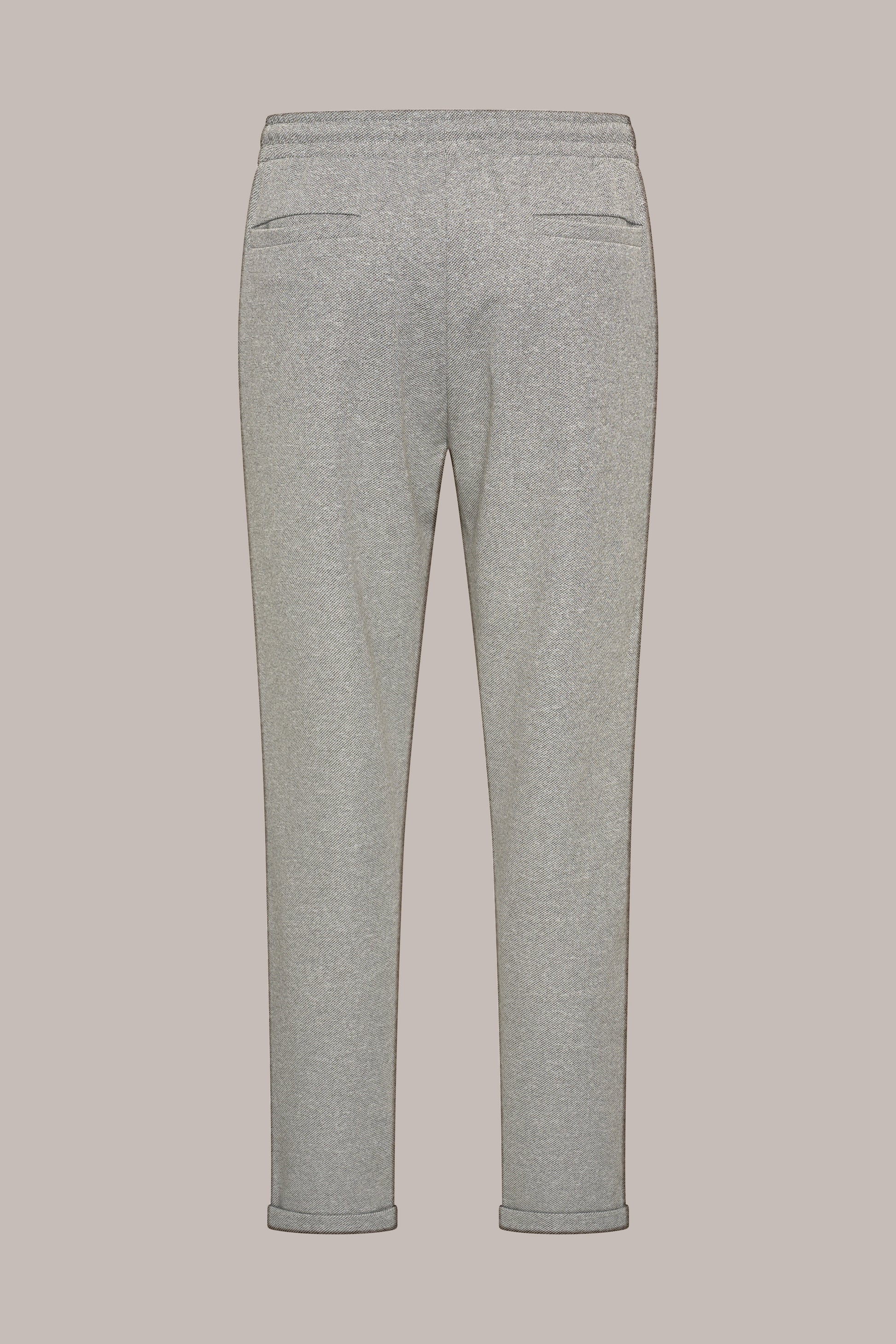 MAESON Knitted Jogg Pants Sterling Grey — achteraanzicht