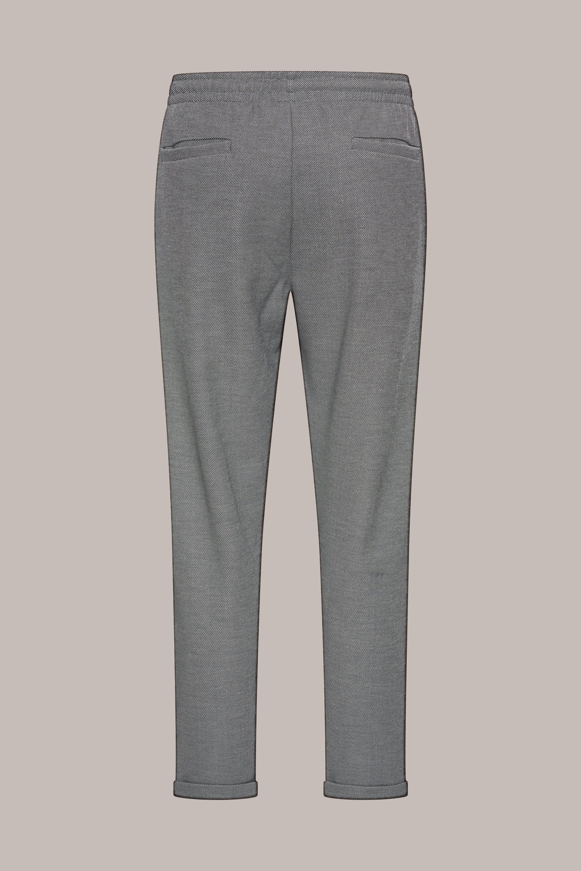 MAESON Knitted Jogg Pants Midnight Blue — achteraanzicht