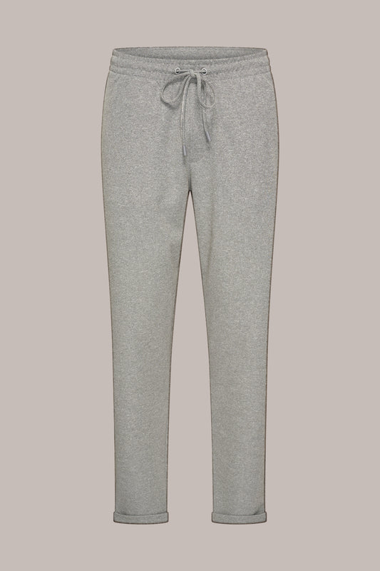 MAESON Knitted Jogg Pants Sterling Grey — vooraanzicht