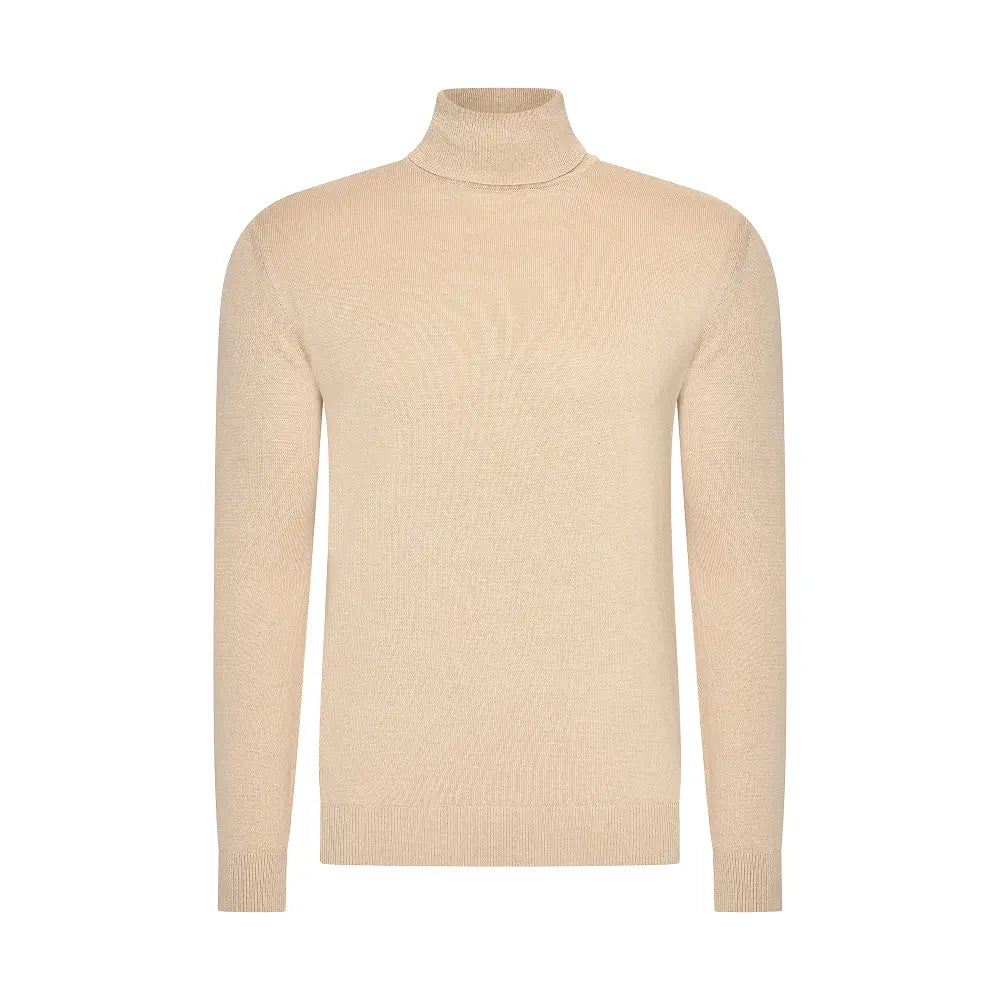 THE BELFORT TURTLENECK - DESERT SAND