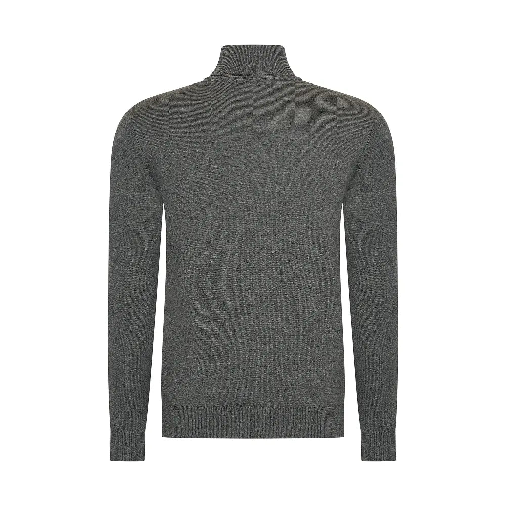 THE BELFORT TURTLENECK - DOVE GREY