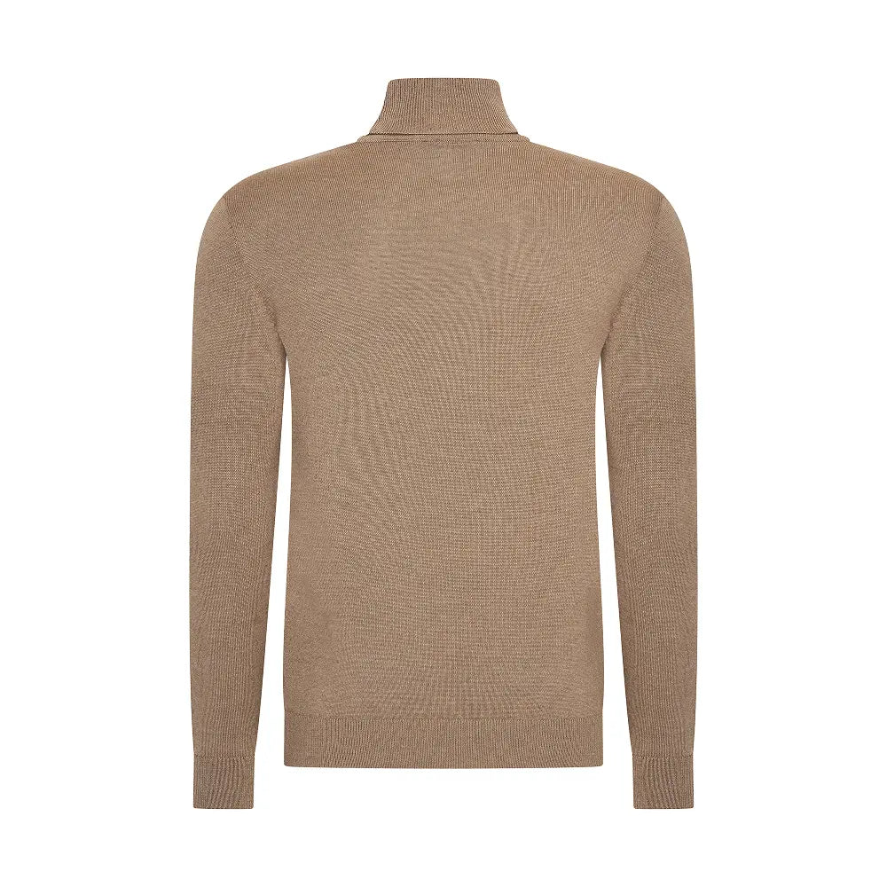 THE BELFORT TURTLENECK - ESPRESSO LUXE