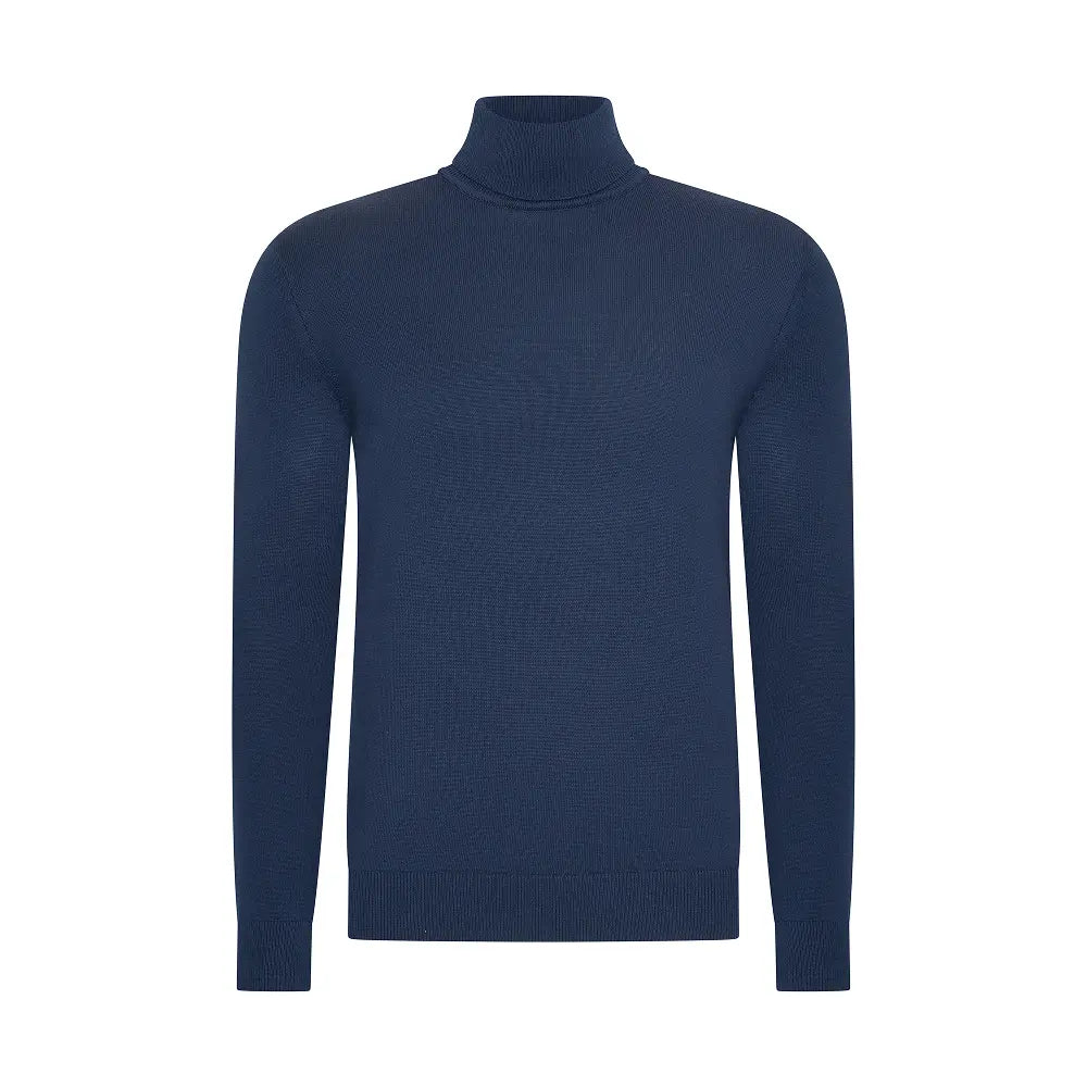 THE BELFORT TURTLENECK - MIDNIGHT BLUE