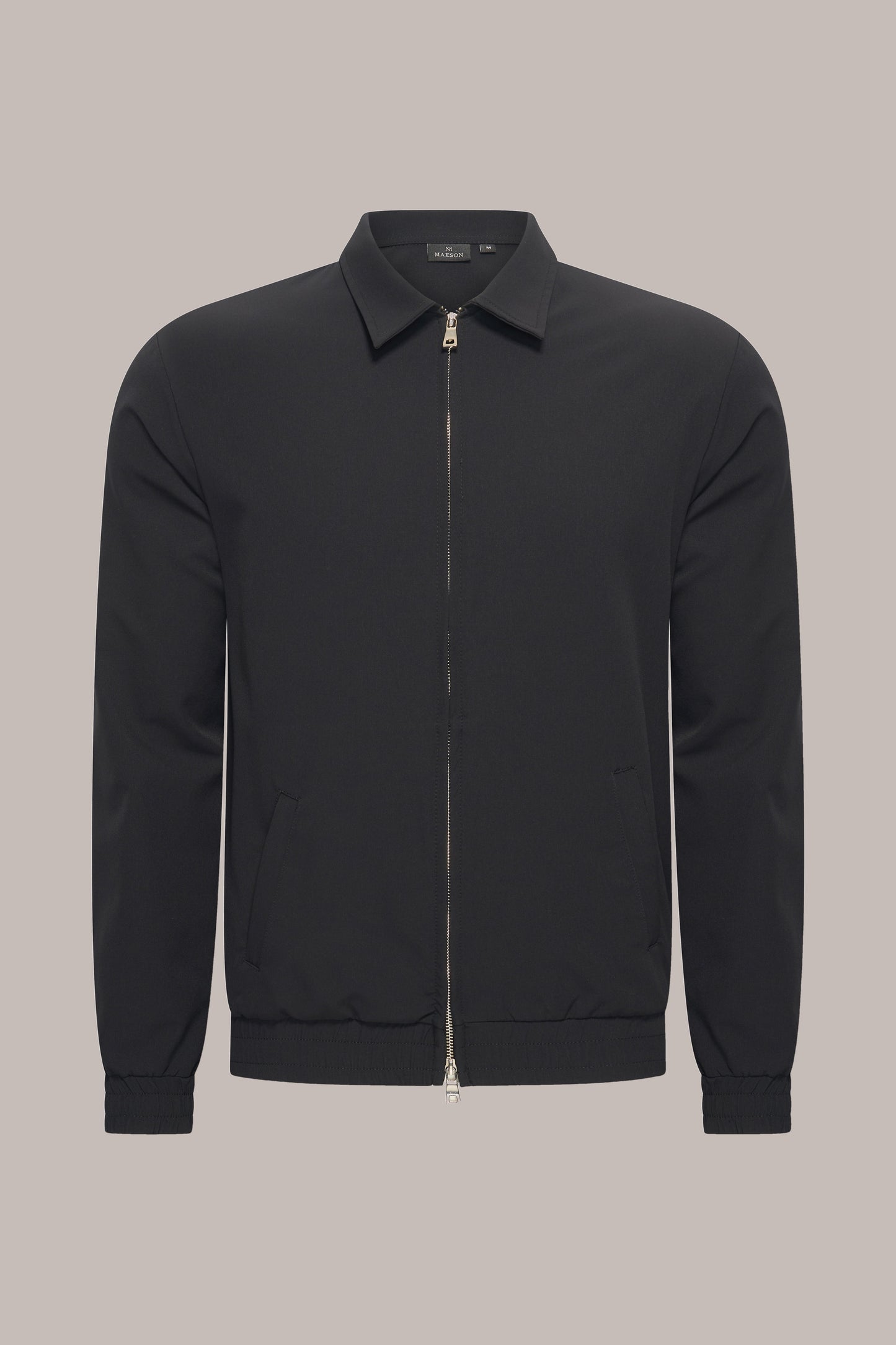 MAESON Tech Stretch Vest Midnight Black — vooraanzicht
