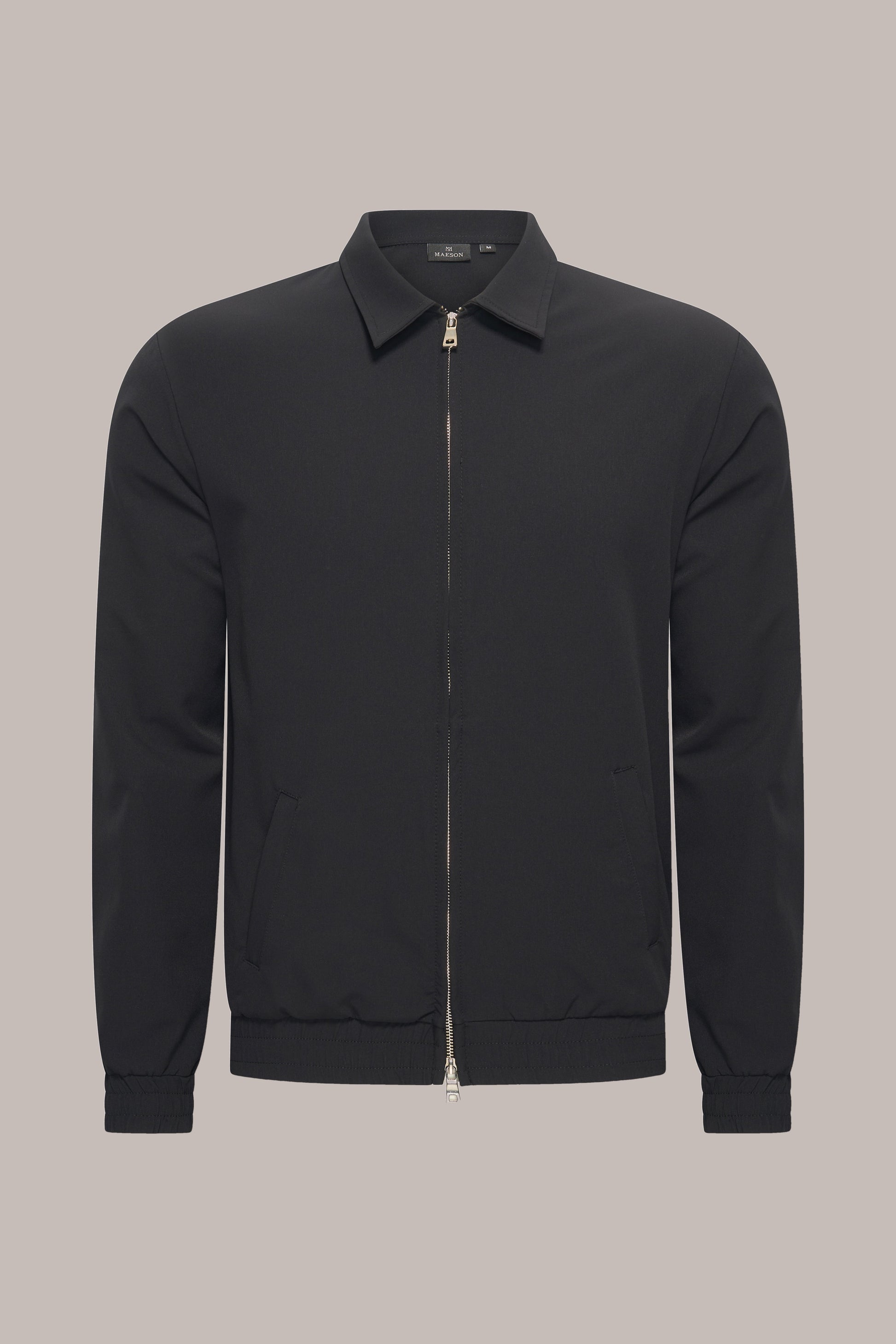 MAESON Tech Stretch Vest Midnight Black — vooraanzicht