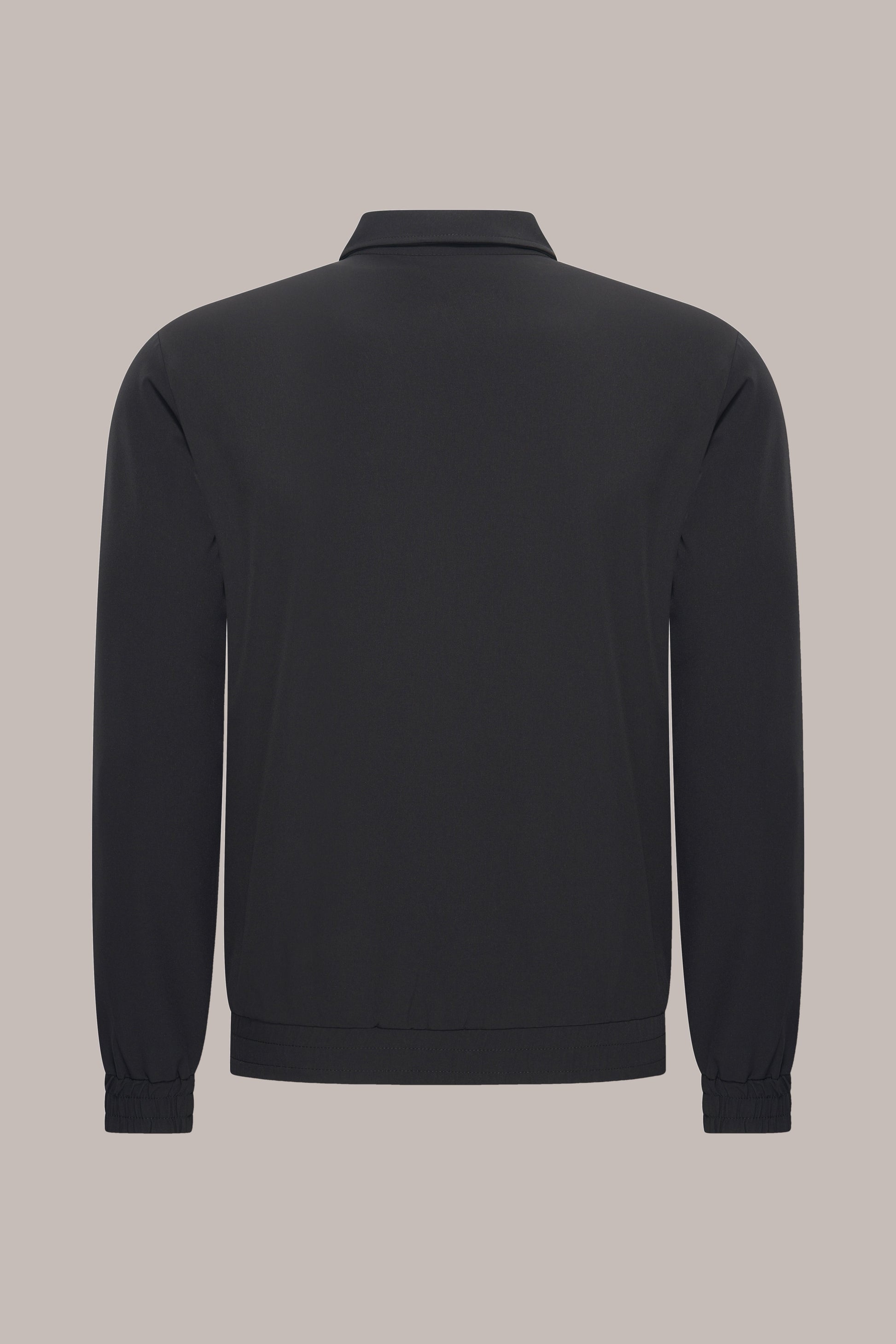 MAESON Tech Stretch Vest Midnight Black — achteraanzicht