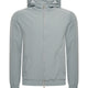 HOODED TECH STRETCH VEST - STORM GREY