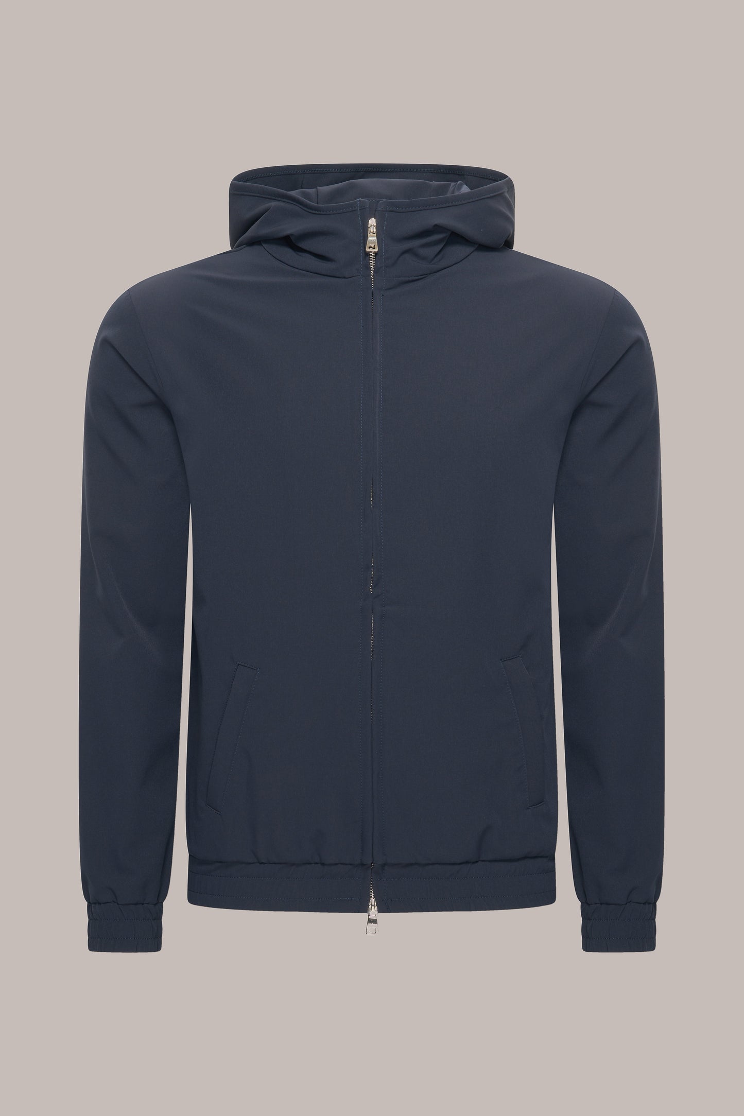 MAESON Hooded Tech Stretch Vest Royal Navy — vooraanzicht