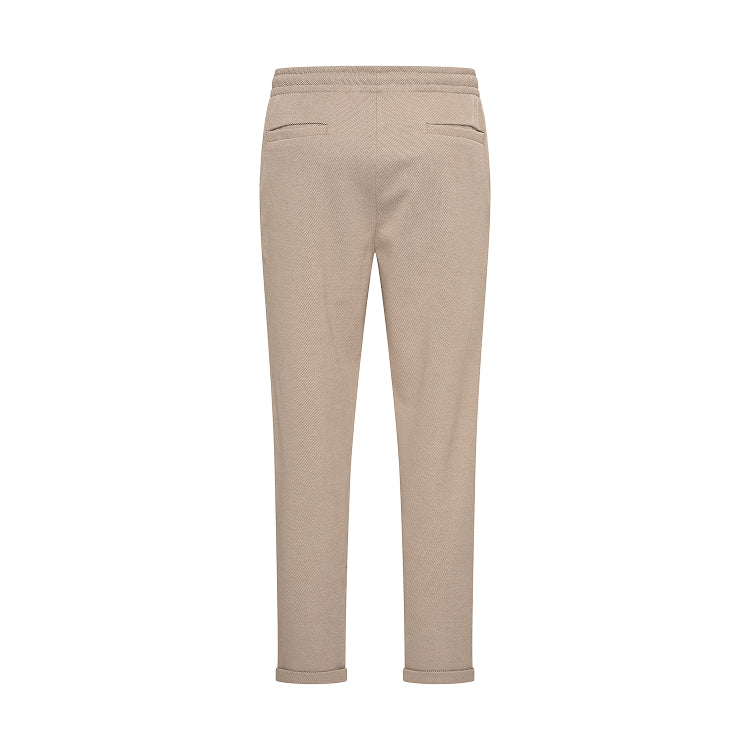 KNITTED JOGG PANTS - DESERT BEIGE