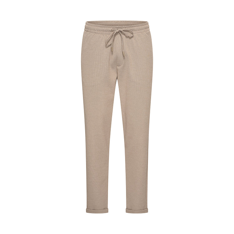 KNITTED JOGG PANTS - DESERT BEIGE