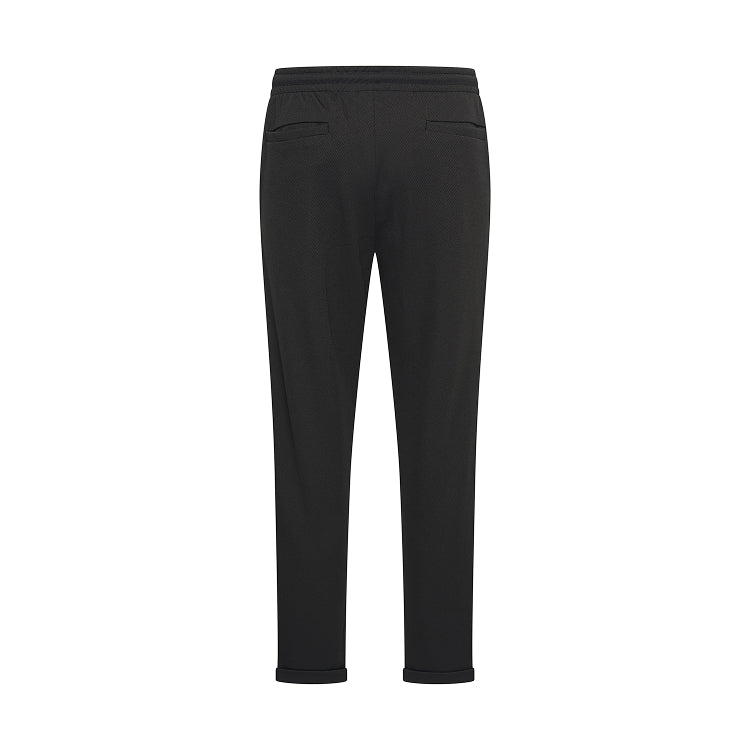 KNITTED JOGG PANTS - ONYX BLACK