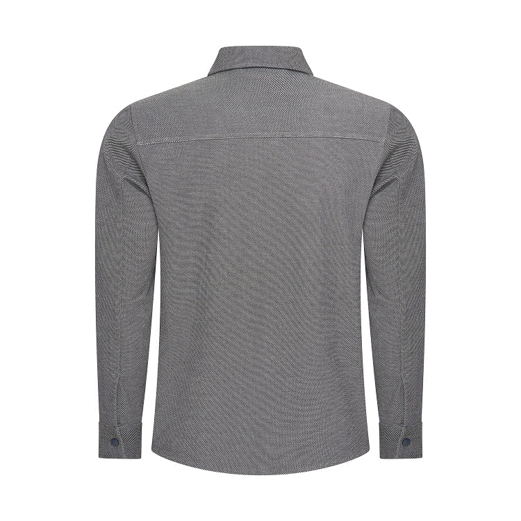 KNITTED OVERSHIRT - MIDNIGHT BLUE