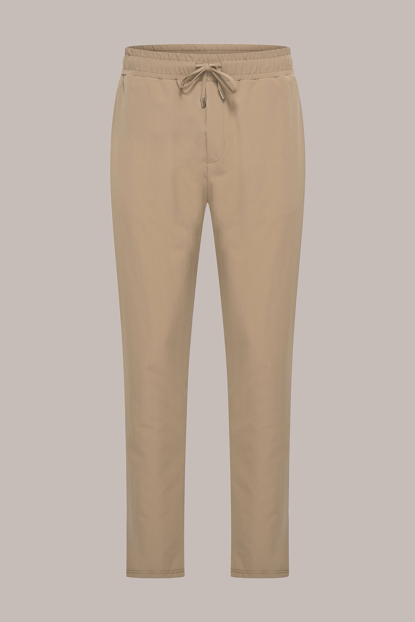 MAESON Tech Stretch Pants Bronzed Camel — vooraanzicht