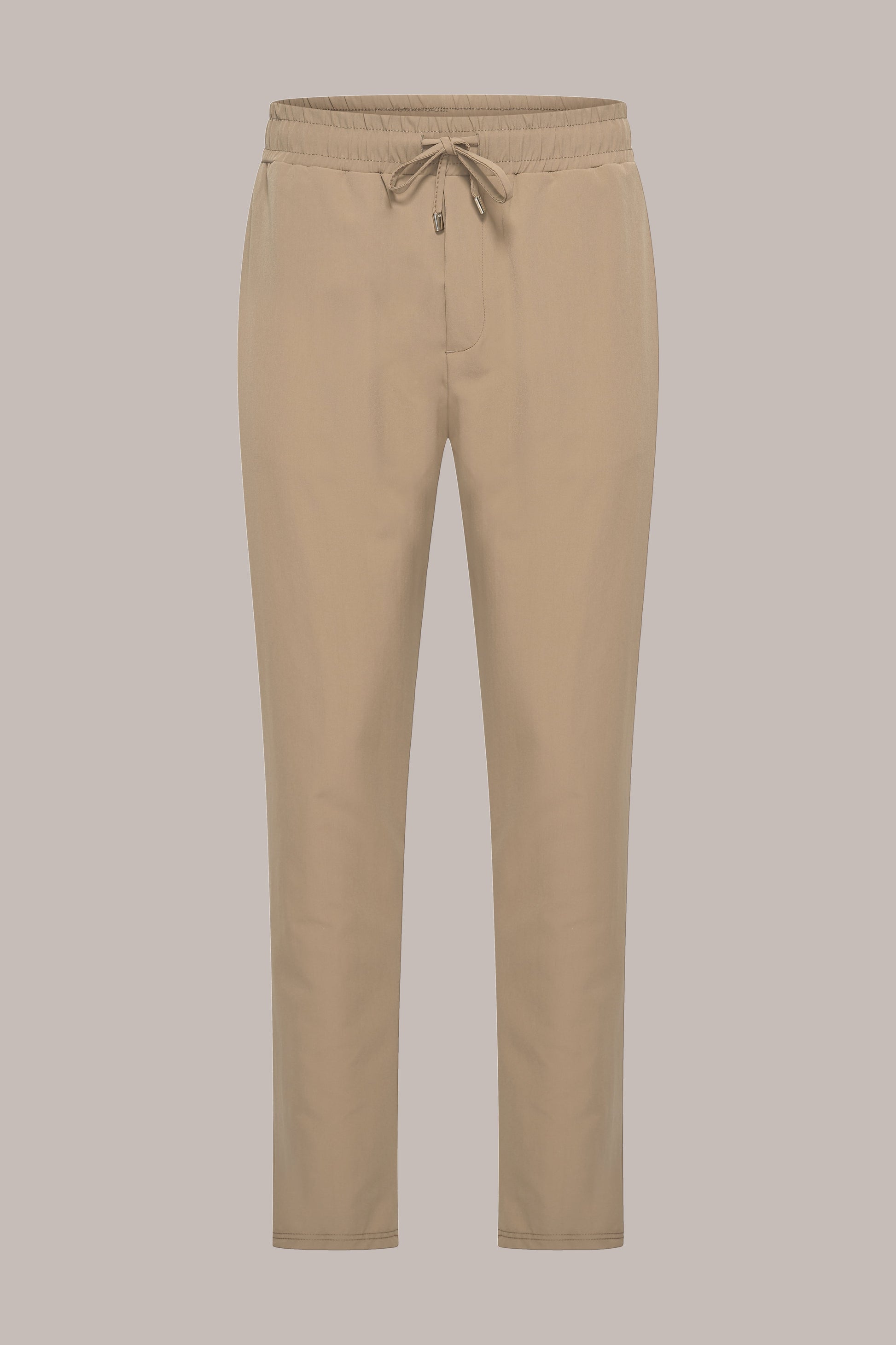 MAESON Tech Stretch Pants Bronzed Camel — vooraanzicht