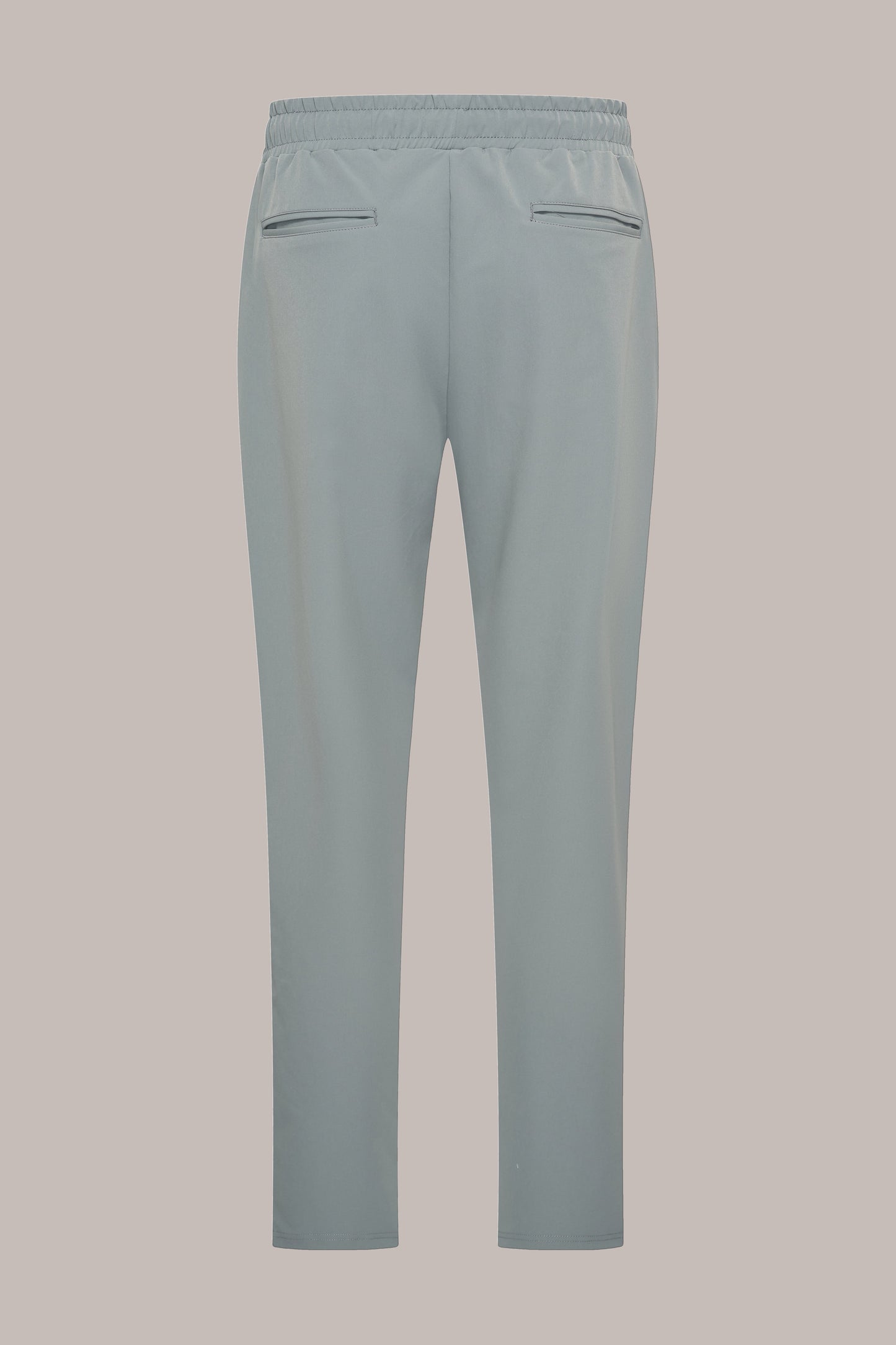 MAESON Tech Stretch Pants Storm Grey — achteraanzicht