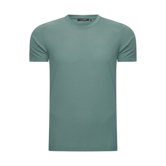 T-SHIRT SILKTOUCH PIQUE - FROSTED OLIVE