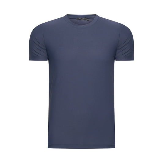 T-SHIRT SILKTOUCH PIQUE - MIDNIGHT BLUE