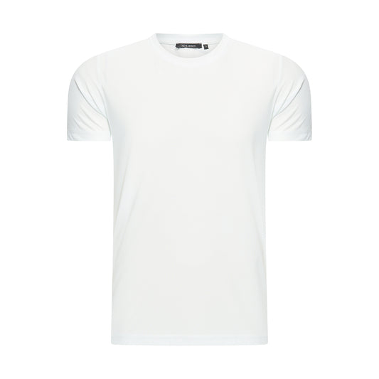 T-SHIRT SILKTOUCH PIQUE - SILK WHITE