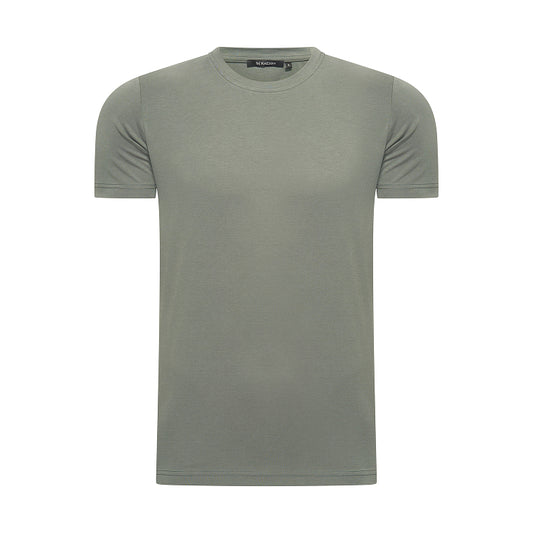 T-SHIRT MODAL ESSENCE - FROSTED OLIVE