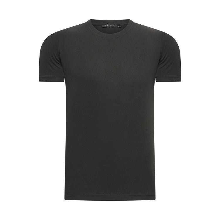 T-SHIRT MODAL ESSENCE - ONYX BLACK