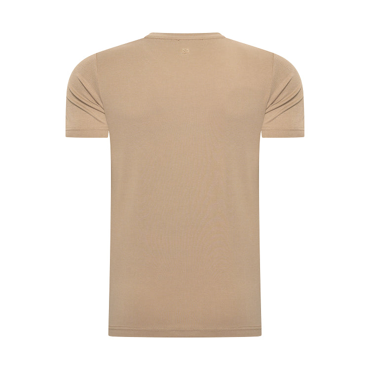 T-SHIRT MODAL ESSENCE - SOFT MOCHA