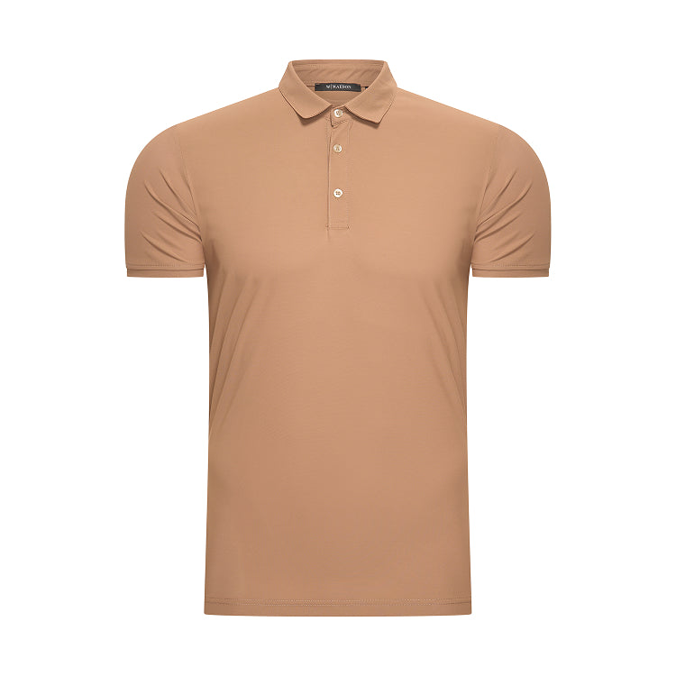 POLO SILKTOUCH PIQUE - MOCHA SAND
