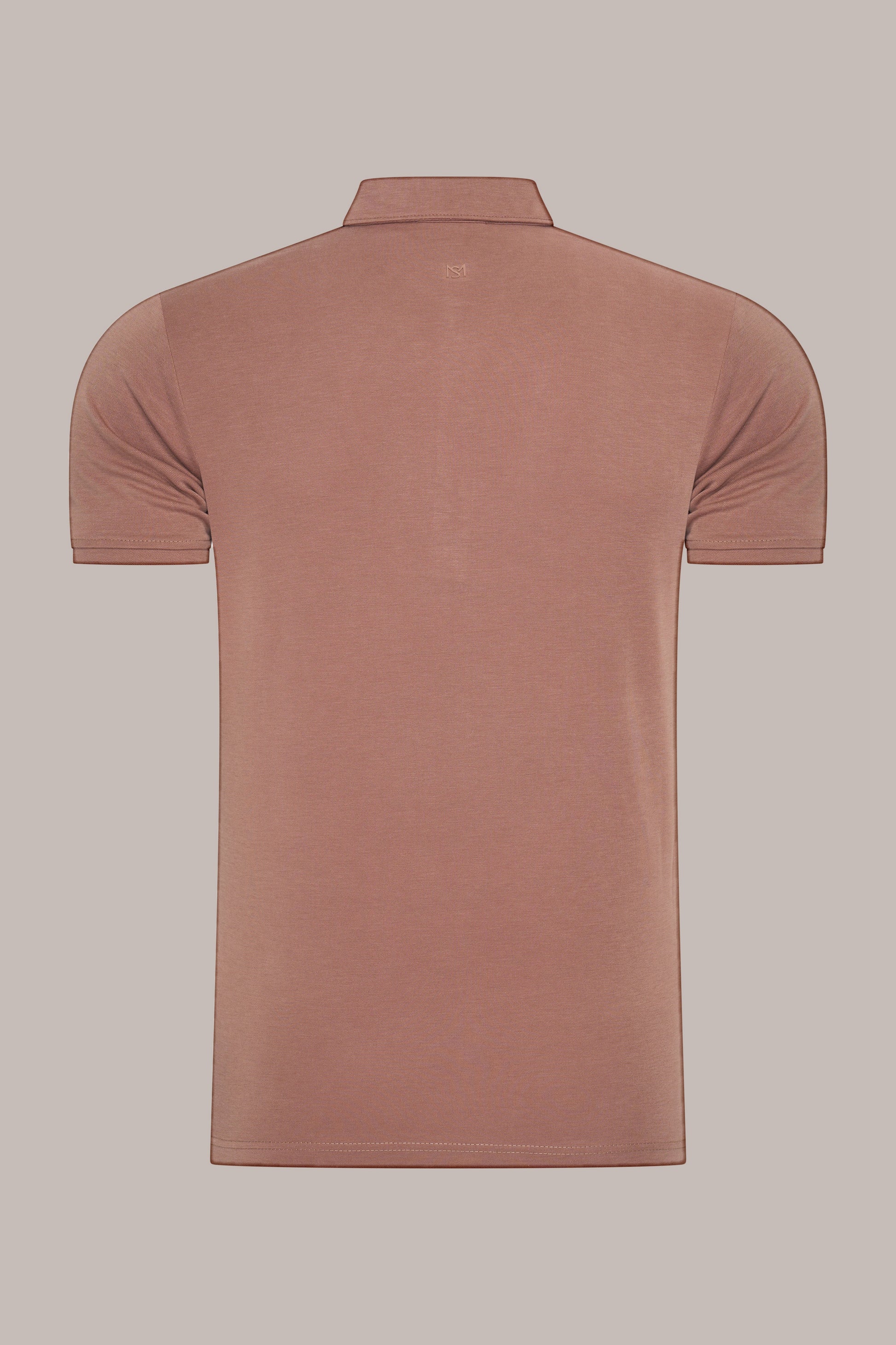 MAESON Polo Modal Essence Soft Mocha — achteraanzicht