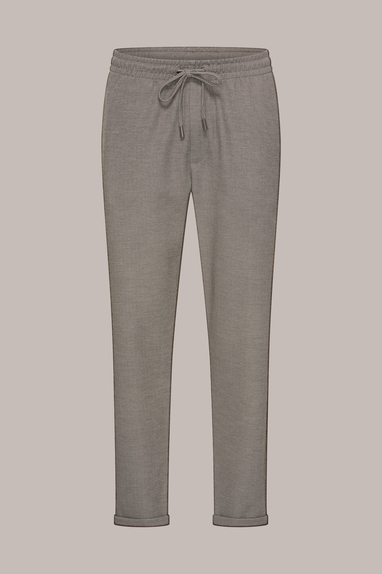 MAESON Knitted Jogg Pants Mocha Brown — vooraanzicht
