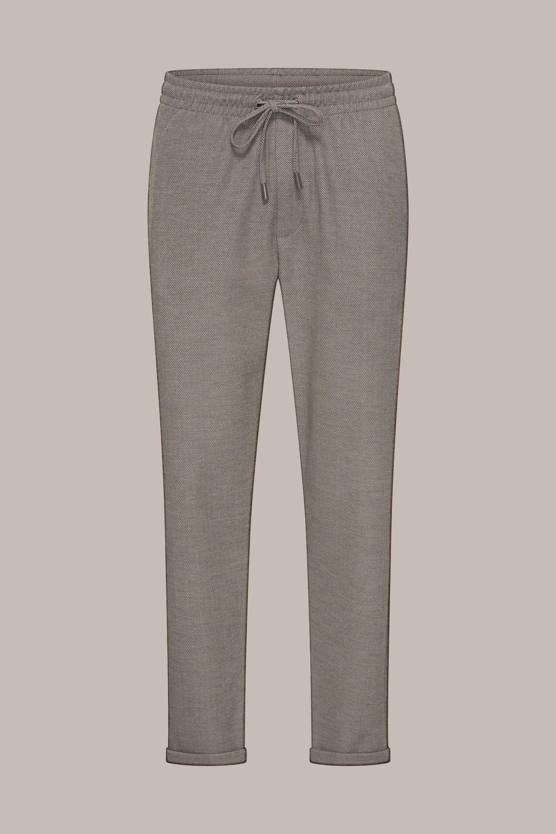 MAESON Knitted Jogg Pants Mocha Brown — vooraanzicht
