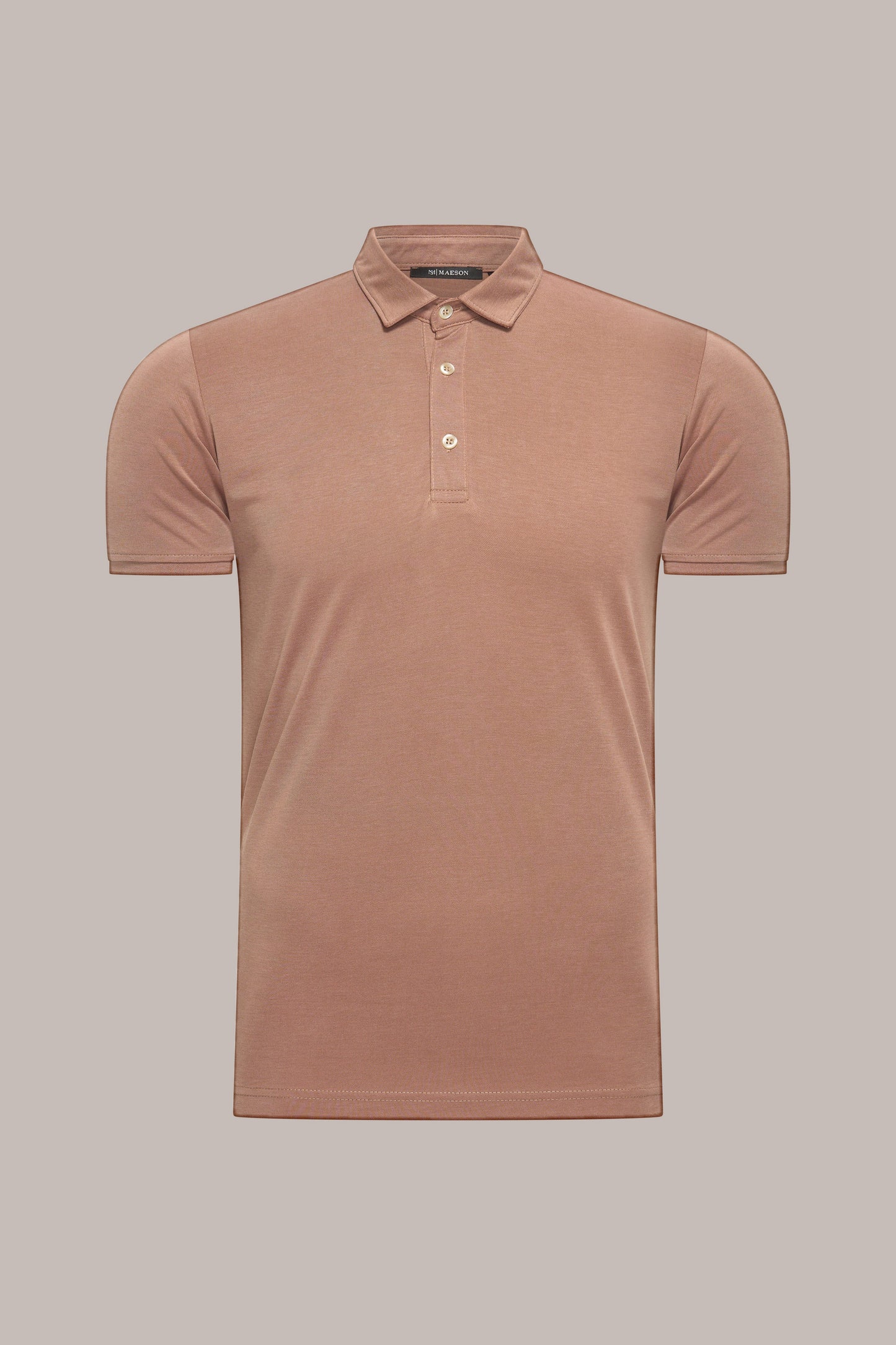 MAESON Polo Modal Essence Ember Sand — vooraanzicht
