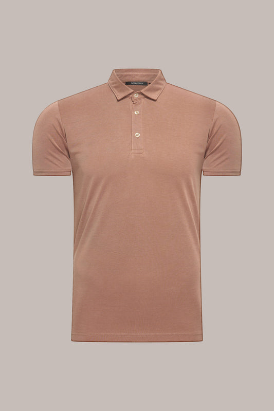 MAESON Polo Modal Essence Ember Sand — vooraanzicht