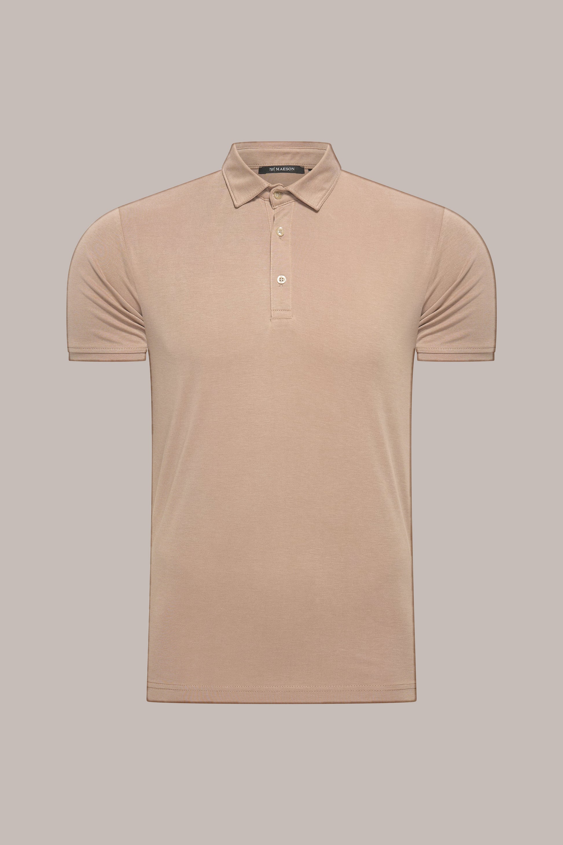 MAESON Polo Modal Essence Mocha — vooraanzicht